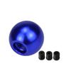 Universal Auto Shift Knob Aluminum Ball Gear Shift Knob With Screw Nut Manual Transmission Vehicles Interior Replacement Parts