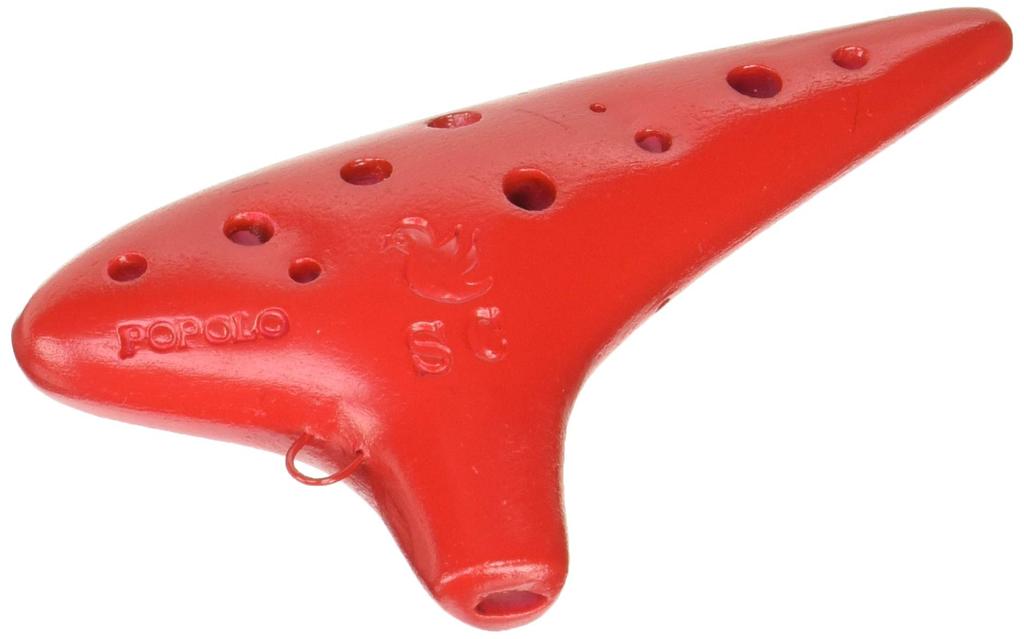 POPOLO Ocarina Red S-SC (Soprano C)