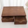Pod Drawer Storage Box with 2 Small Drawers Home Decor Tea and Coffee Organizer Capsule