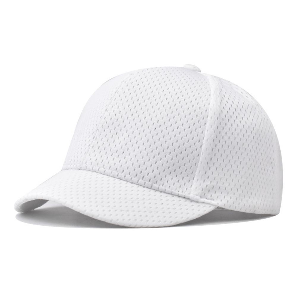 Quick Drying Mesh Cap Breathable Trucker Caps Versatile Short Brim Baseball Cap  Unisex