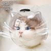 Breathable Cat Bubble Muzzle Anti-Bite Cat Head Cover Protective Pet Space Hood  Grooming