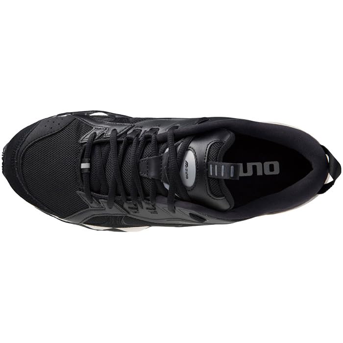 Mizuno Кроссовки Wave Prophecy B2, Идеальны для поездок на работу, в школу и для повседневной жизни, Повседневные, Черные, Размер 25,0 см, 2E