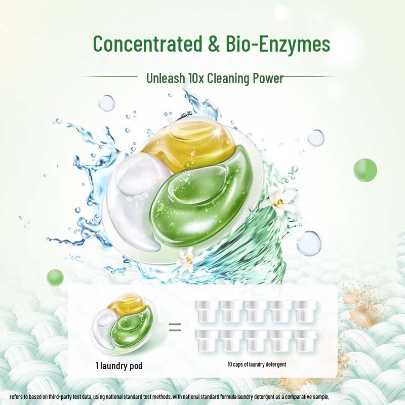 Lion Гель для стирки в капсулах с растительным экстрактом Nanox