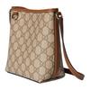 Gucci Тканевая сумка-ведро с покрытием и логотипом-эмблемой GG Мини Женские сумки Бежевый Темно-коричневый 847090-FAEUC-9758