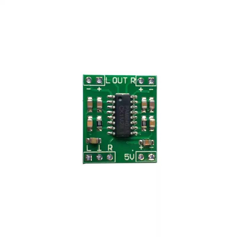Ультракомпактный цифровой усилитель мощности класса D 2x3 Вт, питание от USB. (PAM8403), Высокоэффективный блок питания 2,5-5 В.