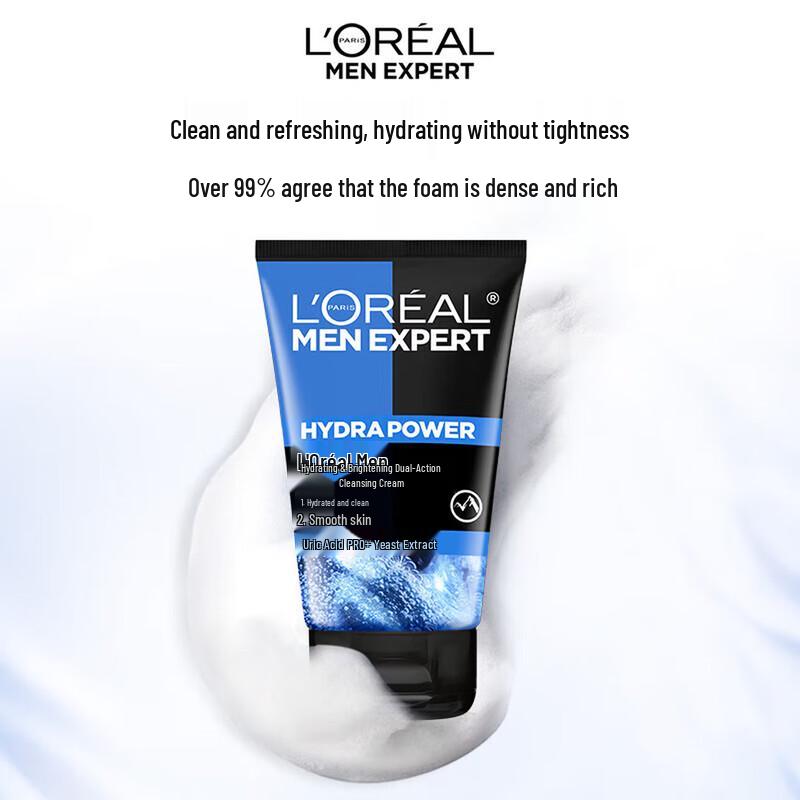 L'Oréal Men Expert Гидра Энергетик Очищающее средство для лица двойного действия