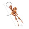 Pendant Kids Toy Bag Charm Lucky Horse Keychain Weaving Key Chains Lucky Horse Keyring Key Holder