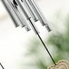 1PCS Outdoor Metal Wind Chimes Yard GardenBell Wind Chime Window Bells Wall Hanging Decorations Home Decor Wooden Wind