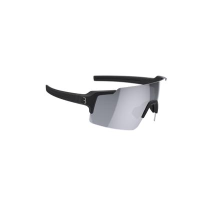 BBB Sports Sunglasses FullView HC Smoke Silver Mirror Matte Black (BeeBeeBee) BSG-70