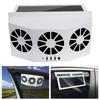 Car Solar Air Circulator Exhaust Fan Solar Powered Car Fan Eliminate the Peculiar Smell Inside the Car