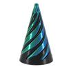 3D Printed Spiral Cone Toy Fidget Toy Impossible Pyramid Passthrough Sculpture Mini Vortex Thread Illusion For Kids And Adults