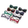 Men Women Stylish Cat Eye Sunglasses Eyewear Fashion Unisex Casual Anti-Uv Sunshades Trendy Large Frame Oversized Sun Glasses