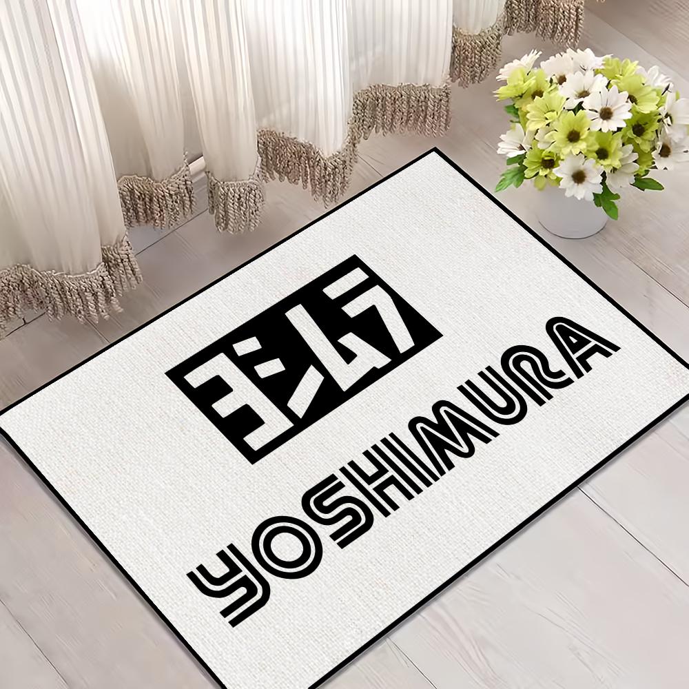 Круглый коврик с роскошным логотипом Y-YoshimuraS Для дома Спальни Декорация Кухни Ванной Супервпитывающий Коврик Ковер Для ног Нескользящий