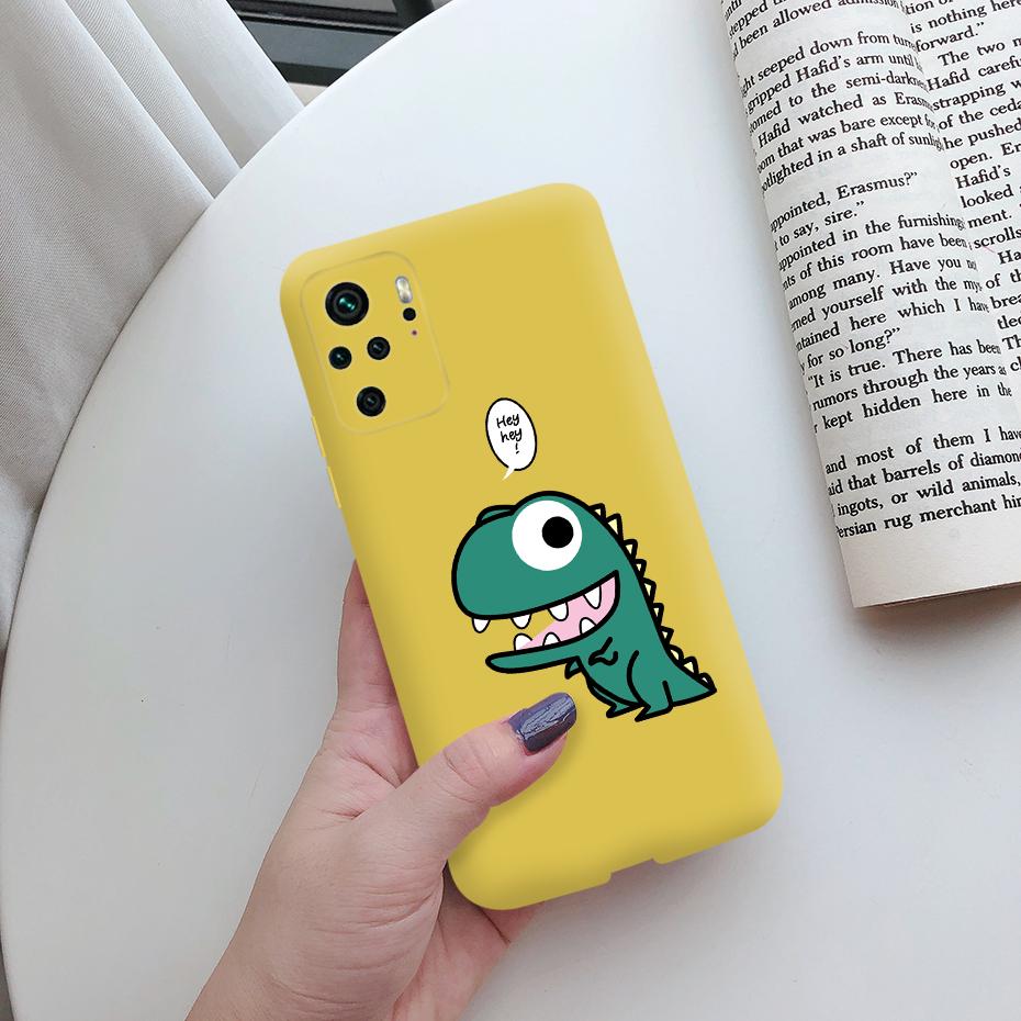 For Xiaomi Redmi Note 10 Phone Case TPU Soft Silicon Cute Pattern Back Cover for Xiomi Xiaomi Redmi Note 10 note10 Pro 10s Cases