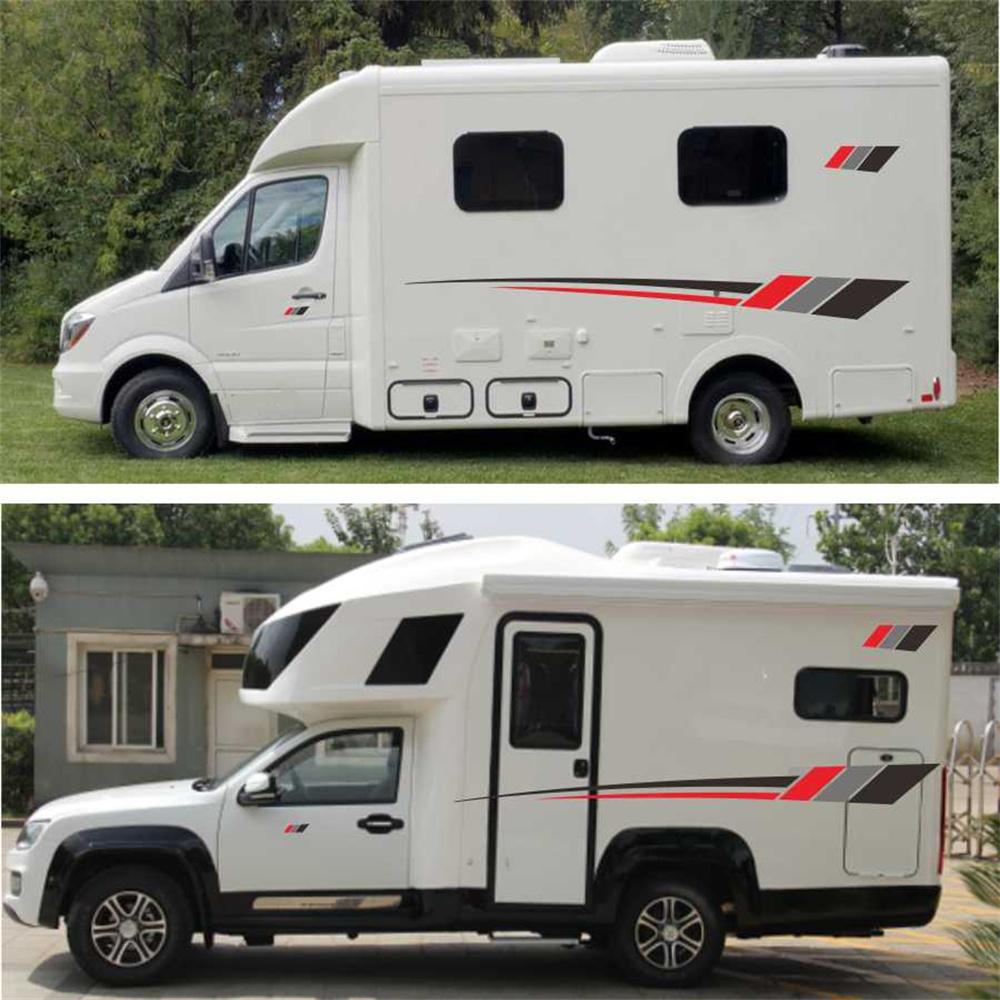 Полосы Графика Виниловый Графический Комплект Наклейки Наклейки Автомобильные