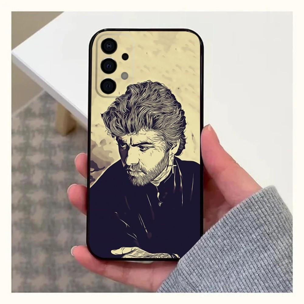 Чехол для телефона George Michael для Samsung Galaxy A13, A21s, A22, A31, A32, A52, A53, A71, A80, A91, Мягкий черный чехол