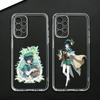 Чехол для телефона Genshin Impact V-Venti для Samsung Galaxy A71, A70, A52, A51, A40, A30, прозрачный чехол