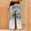 Women's Printed Casual Elastic Waist Comfortable Straight Tube Loose Pants