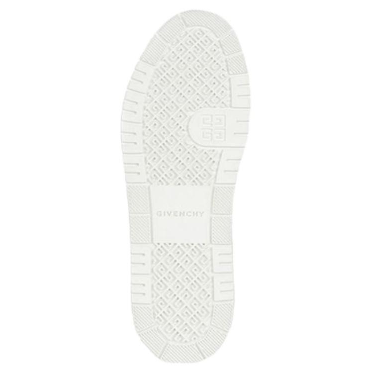 Givenchy Белые низкие кожаные кроссовки G4 BE0030E1L9-100