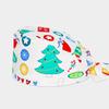 New Christmas Printed Surgical Scrub Cap 100%cotton Sweatband Chef Vet Spa Medical Bouffant Hat
