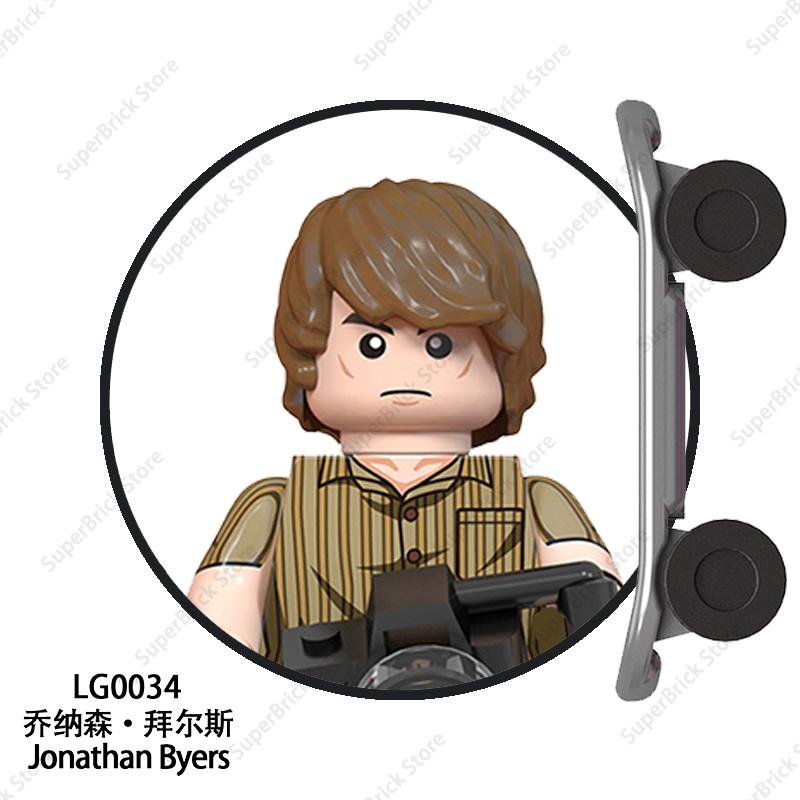 Montauk Upside Down World Building Blocks Demogorgon Vecna Eleven Mini Action Figures Bricks Model Movies Dolls Toys Kids Gift