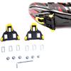 Cleat Set 6 Degree Float Road Bike Pedal Cleats for Shimano Road Bike