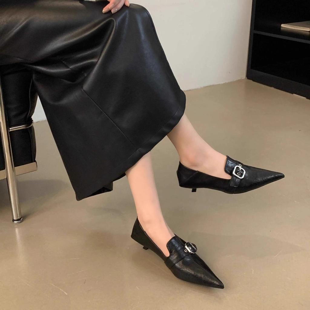 Fashion 2024 Summer Sexy High Heels Women Sandals Shoes New Pointed Toe Dress Party Shoes Fashion Outdoor Walking Pumps Mujer Zapatos