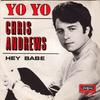 7-дюймовая пластинка CHRIS ANDREWS  Yo Yo INT80245 Disques Vogue 1970 Франция Рок Б/у