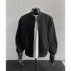 Darth Vader Heavy Canvas Flight Jacket Men's Autumn Bomber Inverted Triangular Silhouette Washed Old Cotton Coat