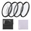 Camnoon 49mm Close-up Filter Kit 4pcs(+1,+2,+4,+10) Macro Filters Close-up Lens Filter Set with