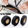 Черный цвет 1 рулон ширина 9/15/19 мм длина 15 м жгутовая лента прочная клейкая ткань огнестойкая лента для ткацких станков автомобиля