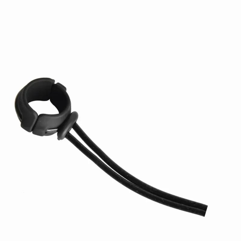 Регулируемое силиконовое пенисное кольцо – Многоразовое кольцо для фиксации семени, Задерживает эякуляцию, Идеально для мужчин, Взрослая секс-игрушка