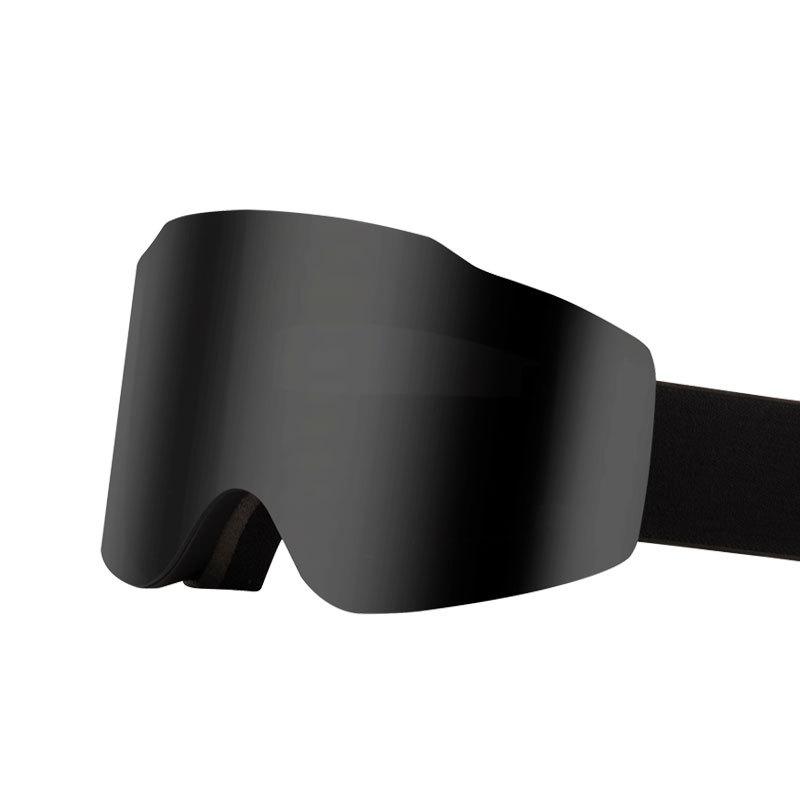 Magnetic children's ski goggles, double-layer windproof, anti-fog, anti-UV protective eyewear, snow equipment, ski glasses, goggles