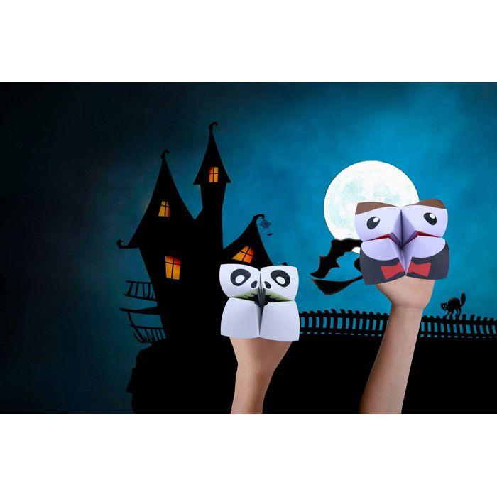 MégaCréa DIY - Kit enfant Je crée mes monstres en papier : 20 montres à créer soi-même