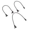 USB 3.1 Type C Micro Usb2.0 With Panel Mount Screw Extension Cable Cord USB C Male To Female Extending Wire Extender Data Cord