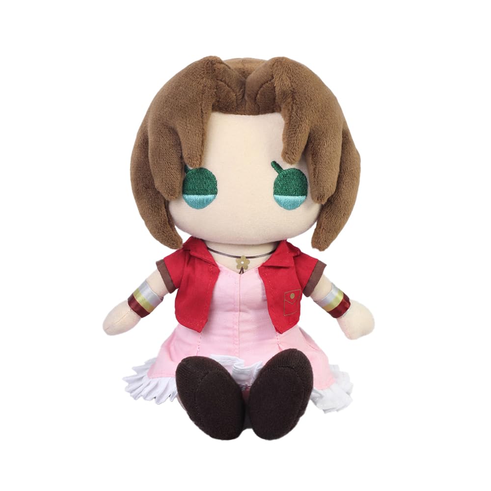 Square Enix Final Fantasy VII Remake Plush Toy Aerith Gainsborough W115mm x H130mm x D160mm - - Approx.