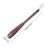 Wooden Shoe Horn With Lanyard Flexible Long Handle Shoehorn Useful Shoe Lifter For Seniors Shoe Spoon Home Tools