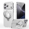Rotating Stand Phone Case IPhone 17 Air Pro Max 16 Series With AI Button Matte Shockproof