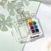 1Pc 8/15 Grids Watercolor Palette Portable Acrylic Mini Paint Box Travel Painting Watercolor Paint Tray Art Supplies