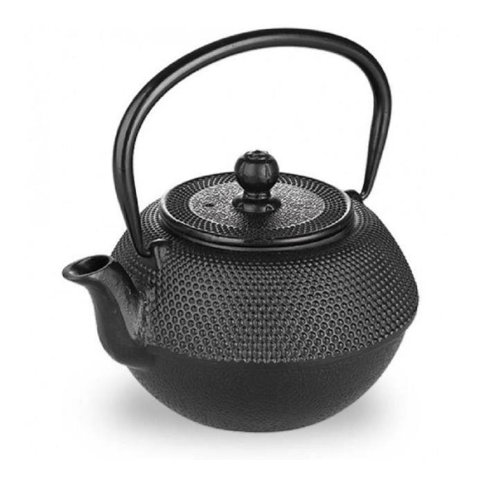 Théière IBILI - 1,2 л - Fonte émaillée - Фильтр inox - Noir