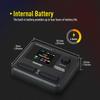 SONICAKE Pocket Master Processor with Amp IR Cabinet Stereo OTG USB Audio Bluetooth LCD Color Lithium Battery Multi-Effects Guitar/Bass Modeling,