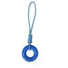 Knot Tire Ball Dog Toy - Chew-Resistant Rope Ring with Squeaker for Aggressive Chewers, Interactive Tug-of-War Pet Dental Toys
