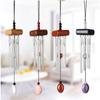 Home Decor Soft Voice Durable 8 Colors Childrens Birthday Gift 27 * 4cm Hanging Wind Chime Outdoor Metal Wind Chime Log+aluminum