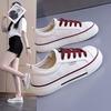 Women Thick Sole Canvas Shoes Breathable Casual Skateboard Korean Style Sports Sneakers