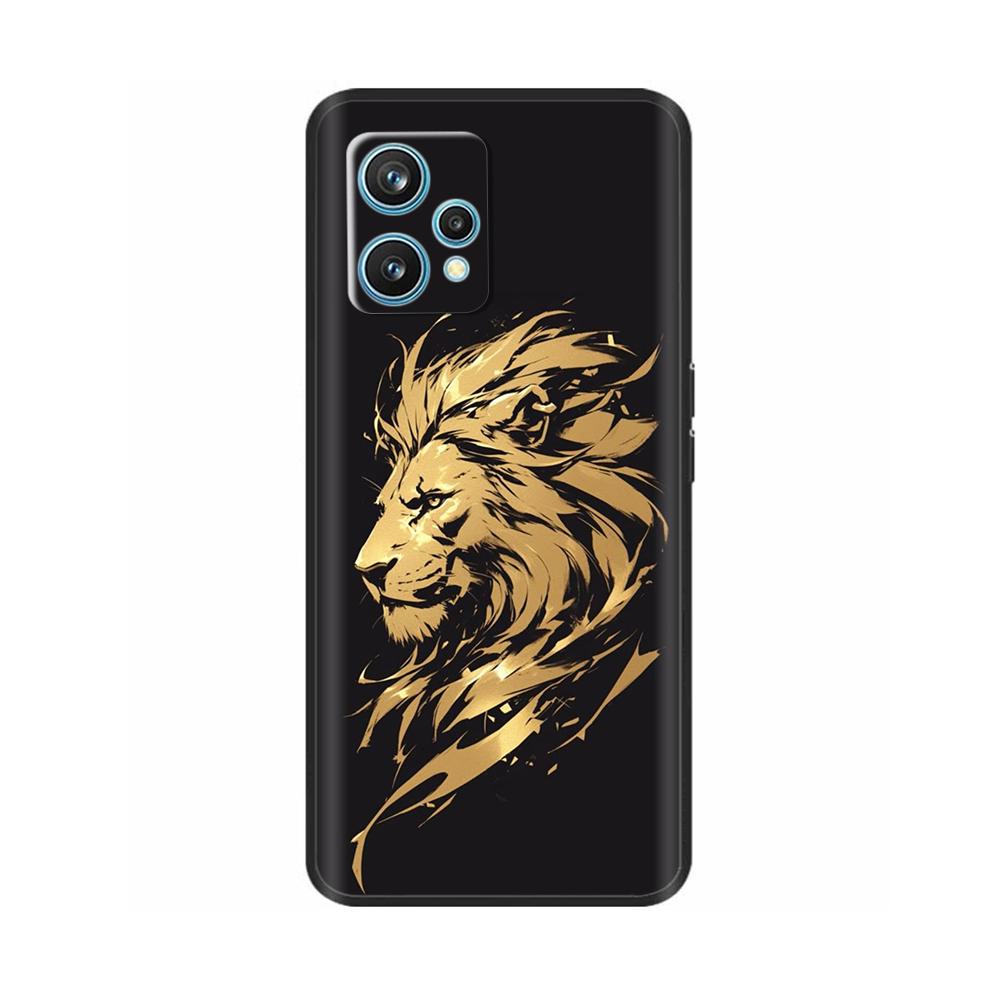 For Realme 9 Pro Plus Case Funny Soft Silicone Phone Cover For Realme 9 4G Case Black Shockproof Bumper Shells For Realme 9 Pro+