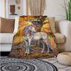 Unicorn Under The Tree Customize Your Name Blanket Used For Chair Office Sofa Bed Camping Soft And Warm Giving Friends And Relatives Birthday