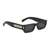 Saint Laurent Logo Acetate Irregular Frame Sunglasses Men sunglasses Black 779820Y99601033