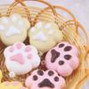 5cm Squishy Paw Little Feet Sprinkle Bread Slow Rising Phone Strap Random Color