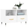 VidaXL TV Stand White 80x36x50 Cm Engineered Wood 828948
