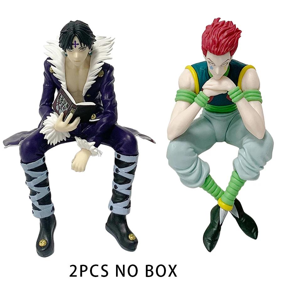 13 см Фигурка Аниме Hunter×Hunter Трупа Фантомов Хисока Фигурка Действия Стопор для Лапши Украшение Комнаты Стопор для Лапши Модель из ПВХ Игрушки